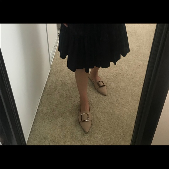 Pointy buckle loafer sz 8 - Picture 2 of 5